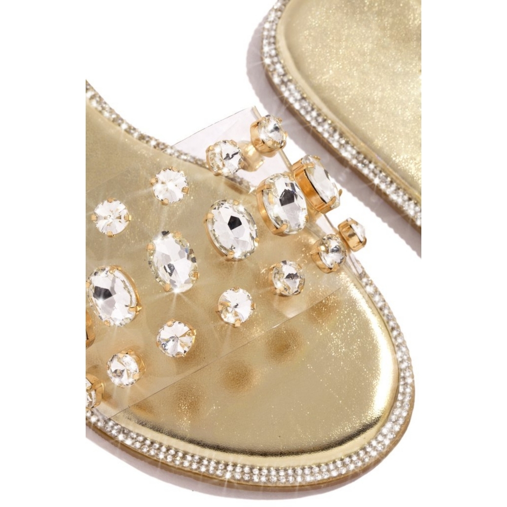 𝙍𝙀𝙎𝙏𝙊𝘾𝙆𝙀𝘿💎🖤𝑬𝒎𝒃𝒆𝒍𝒍𝒊𝒔𝒉𝒆𝒅 𝑳𝒖𝒙 𝑹𝒉𝒊𝒏𝒆𝒔𝒕𝒐𝒏𝒆 - GOLD - Picture 3 of 7